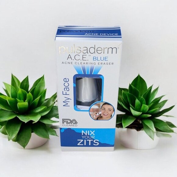 Pulsaderm Nix Your Zits Blue Light Acne Clearing Eraser - Picture 1 of 6